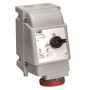 2CMA162831R1000 Розетка 63A 2P+E IP67 AC 1г бокс руб ВУ WA/Industrial