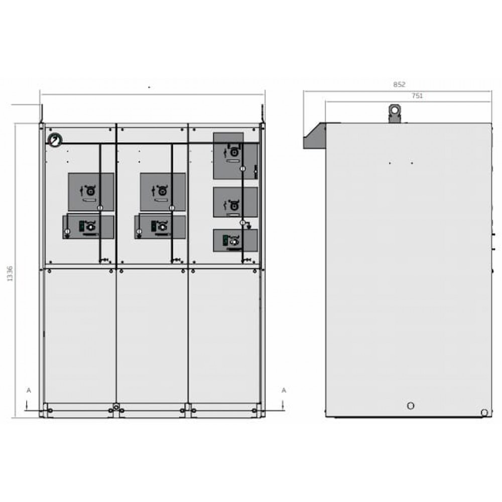 Компактний розподільний пристрій із газовою ізоляцією SafePlus/SafePlus Air